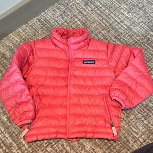 Patagonia Kids Pink Puffer Jacket